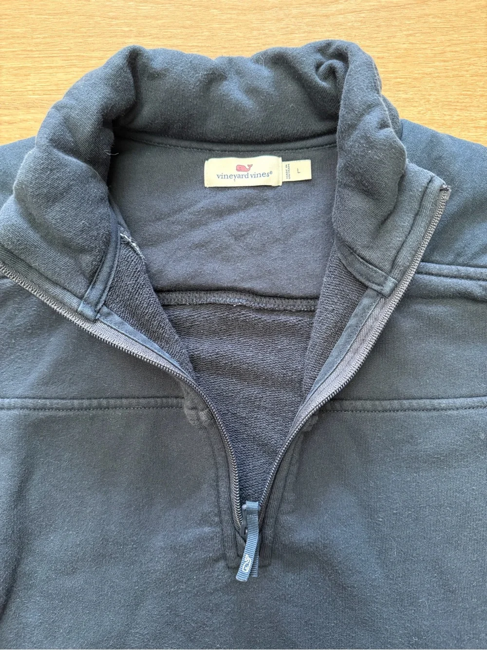 Vineyard Vines Kid’s Quarter Zip Size L - Picture 4 of 11